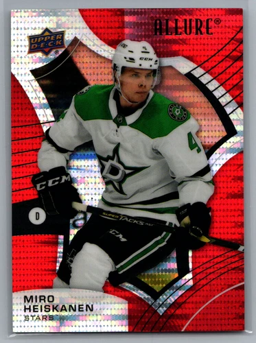 2021-22 Upper Deck Allure Red Rainbow #41 Miro Heiskanen (VV3-NHLSTARS)