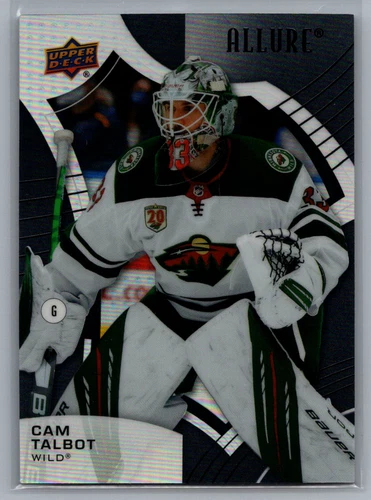 2021-22 Upper Deck Allure Black Rainbow #33 Cam Talbot (VV3-NHLWILD)