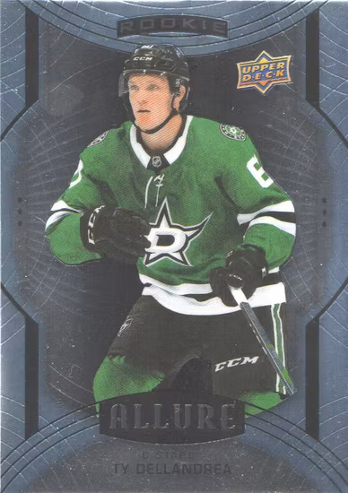 2020-21 Upper Deck Allure #140 Ty Dellandrea SP (VV3-NHLSTARS)