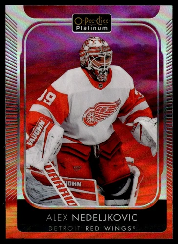 2021-22 O-Pee-Chee Platinum Sunset #178 Alex Nedeljkovic (VV3-NHLREDWINGS)