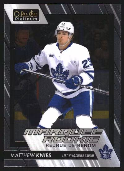 2017-18 O-Pee-Chee Platinum #183 Andreas Borgman RC (VV3-NHLMAPLELEAFS)