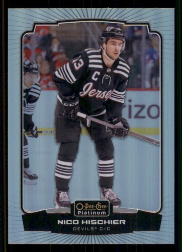 2022-23 O-Pee-Chee Platinum Rainbow #38 Nico Hischier (VV4-NHLDEVILS)