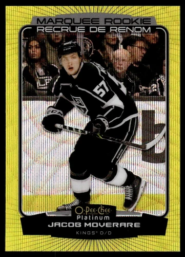 2022-23 O-Pee-Chee Platinum Neon Yellow Surge #260 Jacob Moverare (VV4-NHLKINGS)