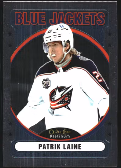 2021-22 O-Pee-Chee Platinum Retro #R39 Patrik Laine (VV4-NHLBLUEJACKETS)