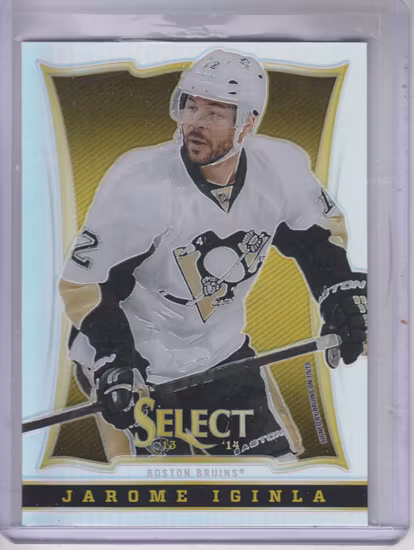 2013-14 Select Prizms #22 Jarome Iginla (VV4-NHLBRUINS)