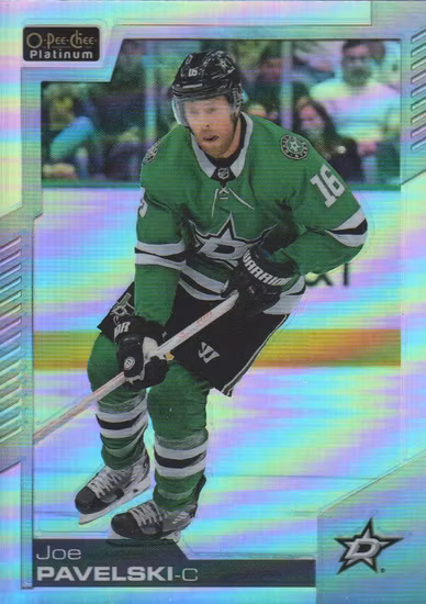 2020-21 O-Pee-Chee Platinum Rainbow #90 Joe Pavelski (VV4-NHLSTARS)