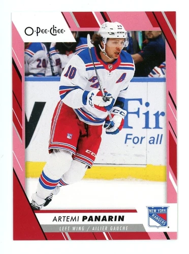 2023-24 O-Pee-Chee Red #112 Artemi Panarin (VV4-NHLRANGERS)