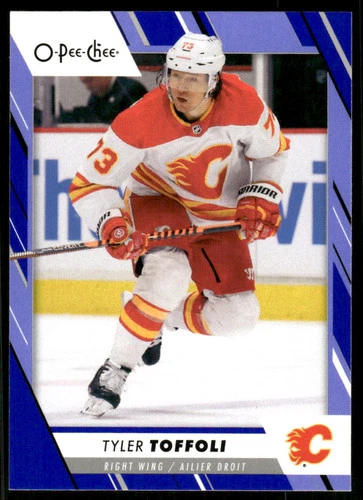 2023-24 O-Pee-Chee Blue #189 Tyler Toffoli (VV4-NHLFLAMES)