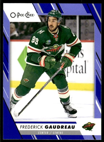 2023-24 O-Pee-Chee Blue #452 Frederick Gaudreau (VV4-NHLWILD)