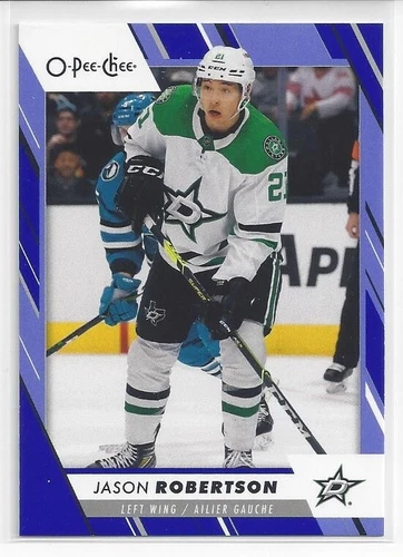 2023-24 O-Pee-Chee Blue #104 Jason Robertson (VV4-NHLSTARS)