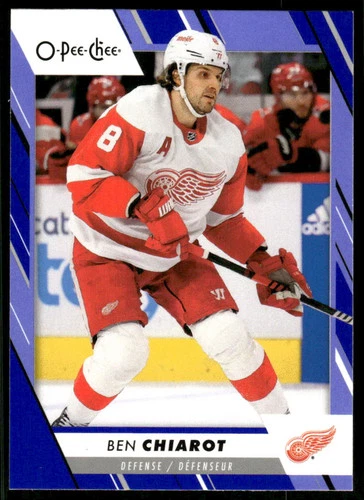 2023-24 O-Pee-Chee Blue #435 Ben Chiarot (VV4-NHLREDWINGS)