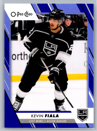 2023-24 O-Pee-Chee Blue #82 Kevin Fiala (VV4-NHLKINGS)