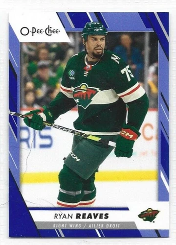 2023-24 O-Pee-Chee Blue #214 Ryan Reaves (VV4-NHLWILD)