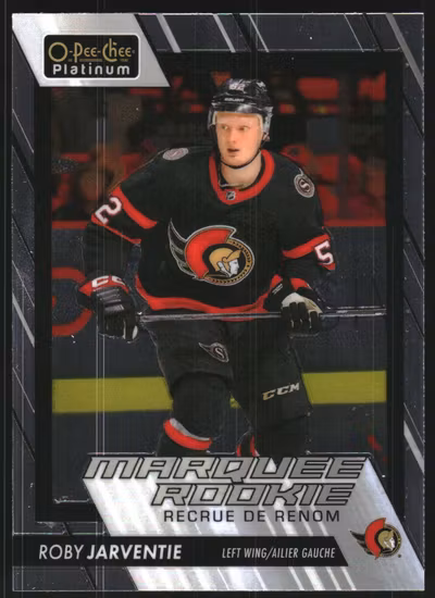 2023-24 O-Pee-Chee Platinum #233 Roby Jarventie RC (VV6-NHLSENATORS)