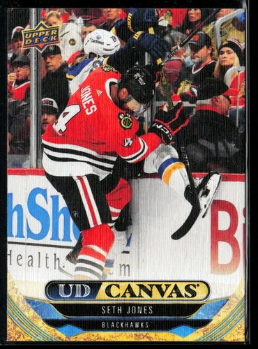 2024-25 Upper Deck UD Canvas #C139 Seth Jones (VV5-NHLBLACKHAWKS)