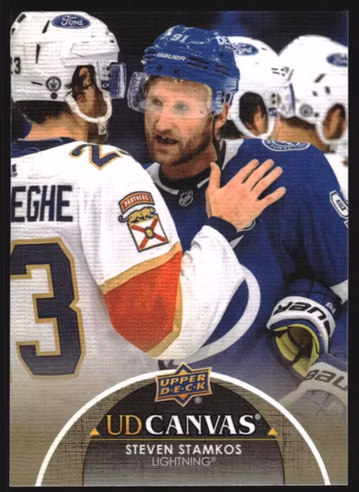 2021-22 Upper Deck Canvas #C74 Steven Stamkos (VV5-NHLLIGHTNING)