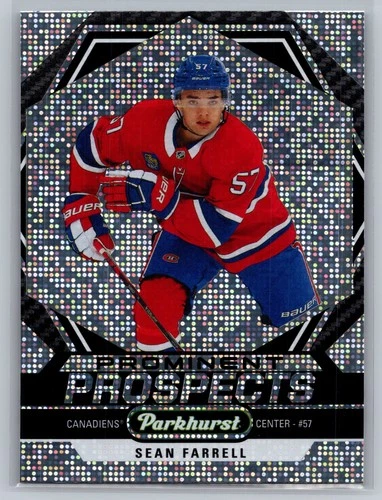 2023-24 Parkhurst Prominent Prospects #PPSF Sean Farrell (VV7-NHLCANADIENS)