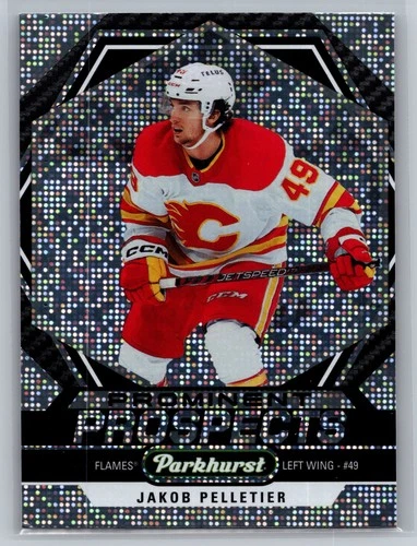 2023-24 Parkhurst Prominent Prospects #PPJP Jakob Pelletier (VV7-NHLFLAMES)