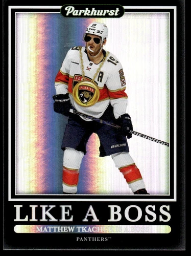 2023-24 Parkhurst Like a Boss #LB15 Matthew Tkachuk (VV7-NHLPANTHERS)