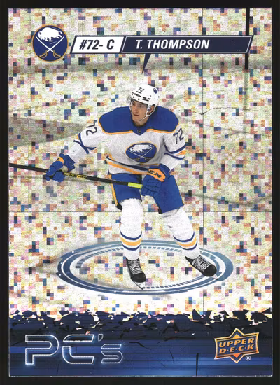 2023-24 Upper Deck PC's Sparkle #PC32 Tage Thompson (VV7-NHLSABRES)