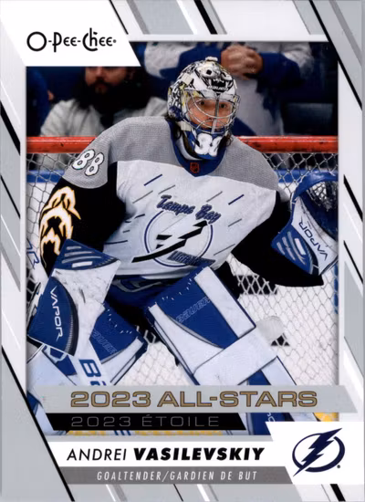 2023-24 O-Pee-Chee #514 Andrei Vasilevskiy AS (VV8-NHLLIGHTNING)