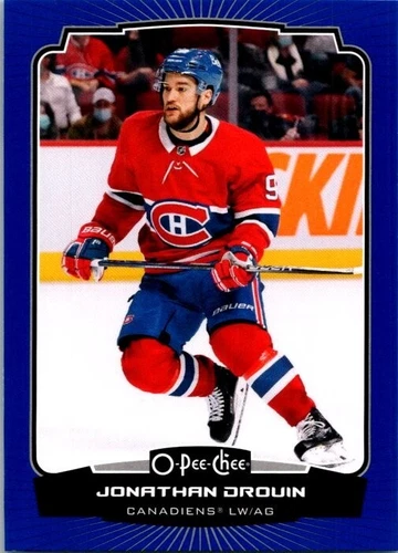 2022-23 O-Pee-Chee Blue #242 Jonathan Drouin (VV8-NHLCANADIENS)