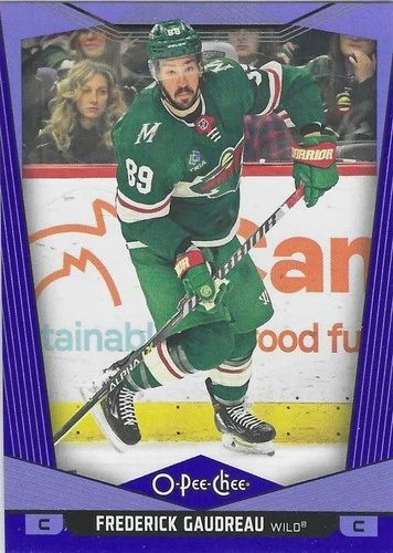 2024-25 O-Pee-Chee Blue #146 Frederick Gaudreau (VV8-NHLWILD)