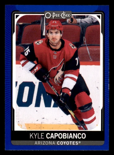 2021-22 O-Pee-Chee Blue #79 Kyle Capobianco (VV8-NHLCOYOTES)