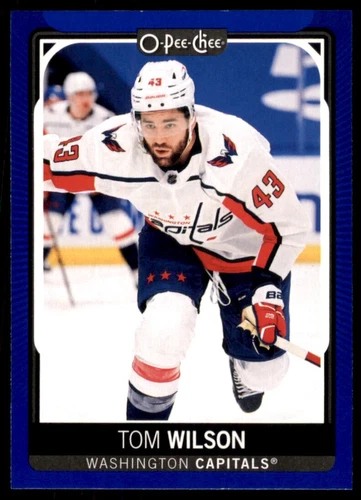2021-22 O-Pee-Chee Blue #167 Tom Wilson (VV8-NHLCAPITALS)