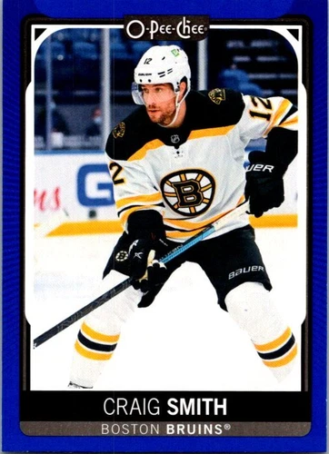 2021-22 O-Pee-Chee Blue #327 Craig Smith (VV9-NHLBRUINS)