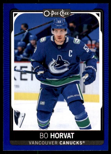 2021-22 O-Pee-Chee Blue #467 Bo Horvat (VV9-NHLCANUCKS)