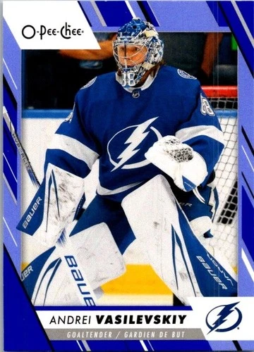 2023-24 O-Pee-Chee Blue #89 Andrei Vasilevskiy (VV9-NHLLIGHTNING)