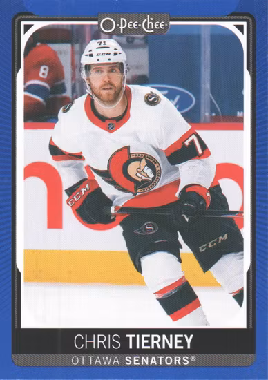 2021-22 O-Pee-Chee Blue #264 Chris Tierney (VV9-NHLSENATORS)