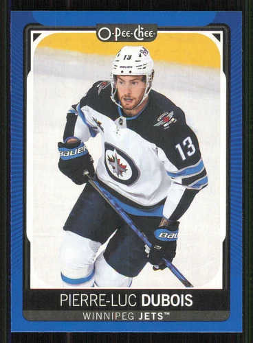 2021-22 O-Pee-Chee Blue #471 Pierre-Luc Dubois (VV9-NHLJETS)