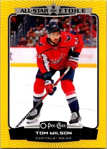 2022-23 O-Pee-Chee Yellow #534 Tom Wilson AS (VV9-NHLCAPITALS)