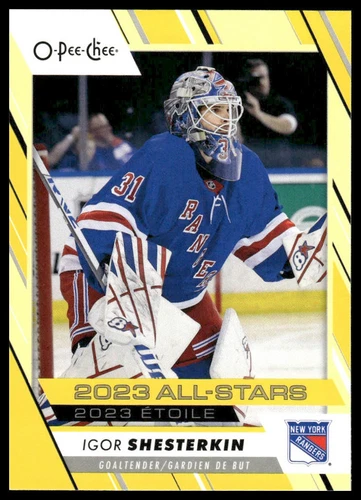 2023-24 O-Pee-Chee Yellow #519 Igor Shesterkin AS (VV9-NHLRANGERS)