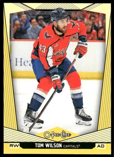2024-25 O-Pee-Chee Yellow #228 Tom Wilson (VV9-NHLCAPITALS)