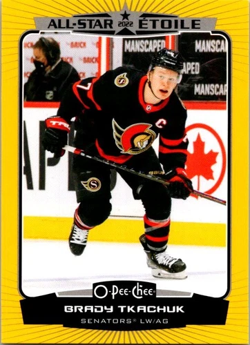 2022-23 O-Pee-Chee Blue #513 Brady Tkachuk AS (VV9-NHLSENATORS)