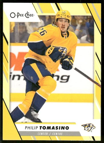 2023-24 O-Pee-Chee Yellow #230 Philip Tomasino (VV9-NHLPREDATORS)