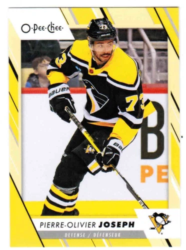 2023-24 O-Pee-Chee Yellow #260 Pierre-Olivier Joseph (VV10-NHLPENGUINS)