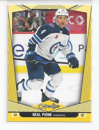 2024-25 O-Pee-Chee Yellow #155 Neal Pionk (VV10-NHLJETS)