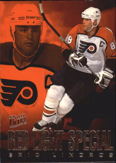 1995-96 Ultra Red Light Specials #6 Eric Lindros (VV10-NHLFLYERS)