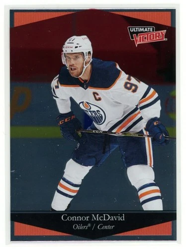 2020-21 Upper Deck Ultimate Victory #UV8 Connor McDavid (VV10-NHLOILERS)