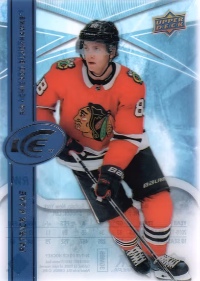 2017-18 Upper Deck Ice #7 Patrick Kane (VV10-NHLBLACKHAWKS)