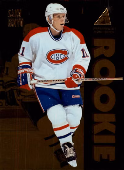 1995-96 Zenith #144 Saku Koivu (VV11-NHLCANADIENS)