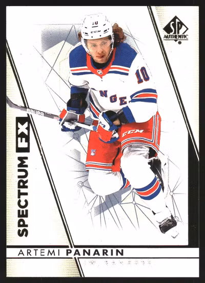 2022-23 SP Authentic Spectrum FX #S12 Artemi Panarin (VV11-NHLRANGERS)
