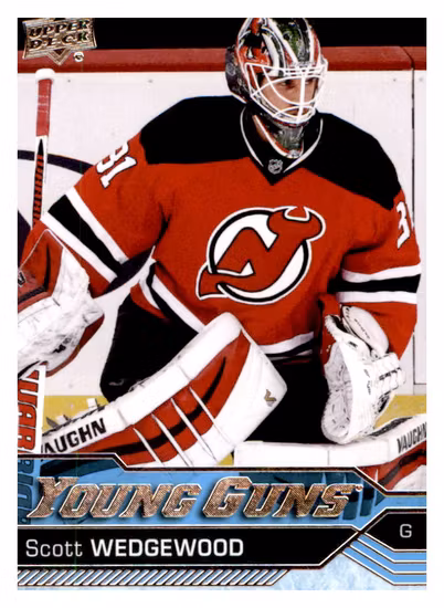 2016-17 Upper Deck #492 Scott Wedgewood YG RC (VV11-NHLDEVILS)
