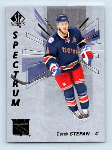 2016-17 SP Authentic Spectrum FX Gold #S29 Derek Stepan (VV11-NHLRANGERS)