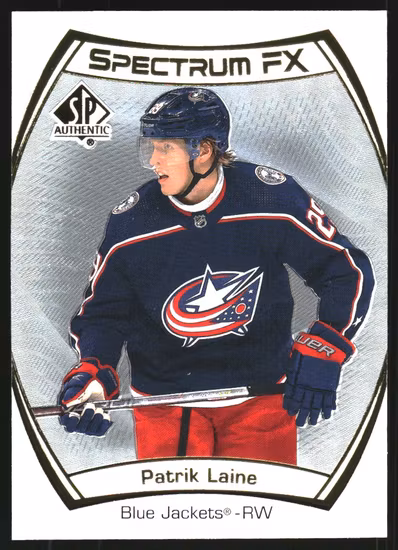 2021-22 SP Authentic Spectrum FX #S26 Patrik Laine (VV11-NHLBLUEJACKETS)
