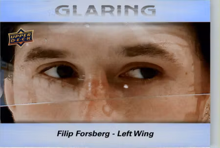 2023-24 Upper Deck Glaring #GL18 Filip Forsberg (VV12-NHLPREDATORS)